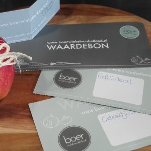 Waardebon Boer