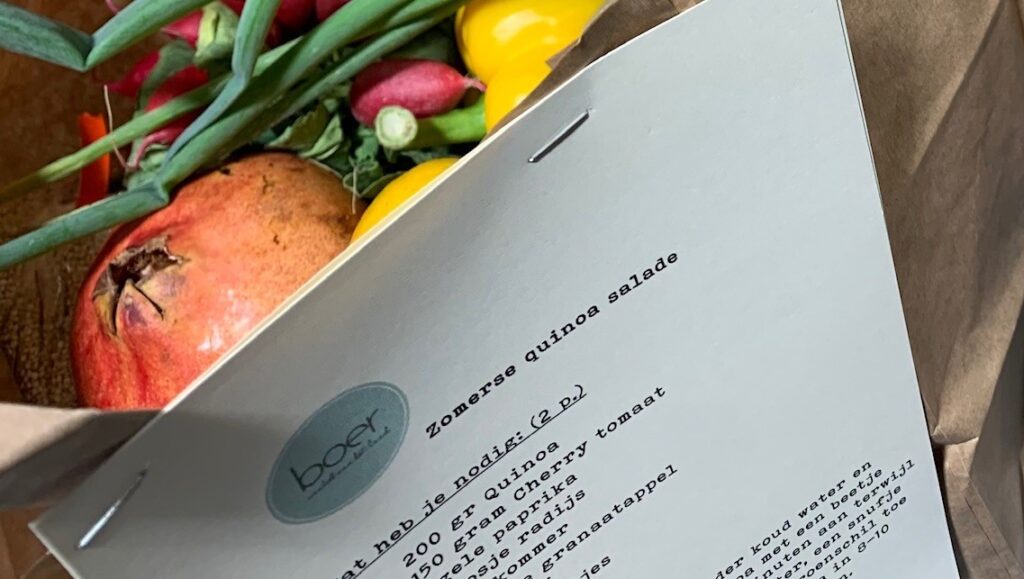 zomerse quinoa salade