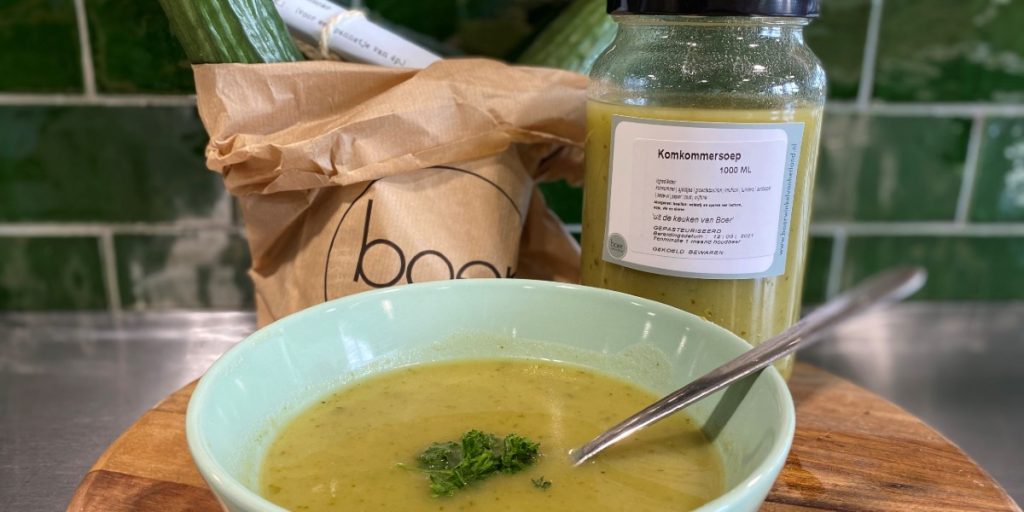 Komkommersoep, Recept, Boer