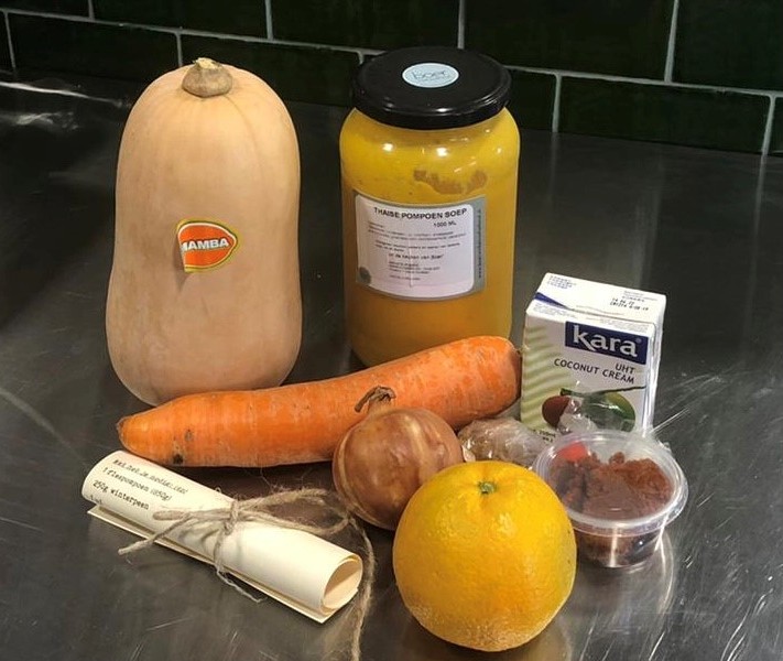 Thaise pompoensoep